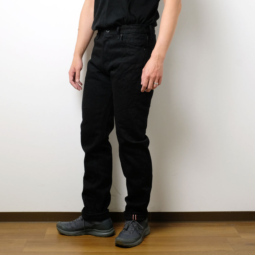 ONI DENIM - Regular Rise Neat Straight - 20oz ONI Secret Black Denim - ONI-246ZR