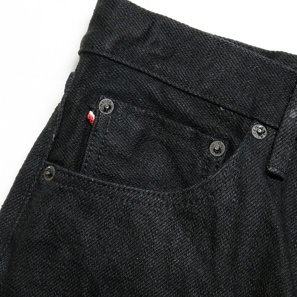 ONI DENIM - Regular Rise Neat Straight - 20oz ONI Secret Black Denim - ONI-246ZR