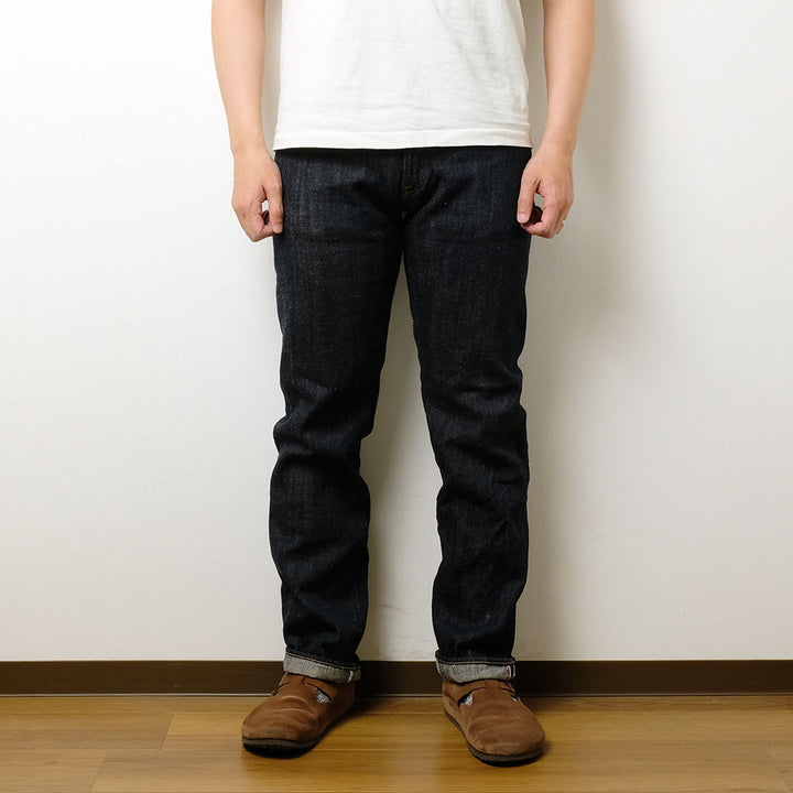 ONI DENIM<br>Semi Tight Straight 12oz Natural Indigo Denim “鬼楽II(KIRAKU-2)”<br>ONI-515