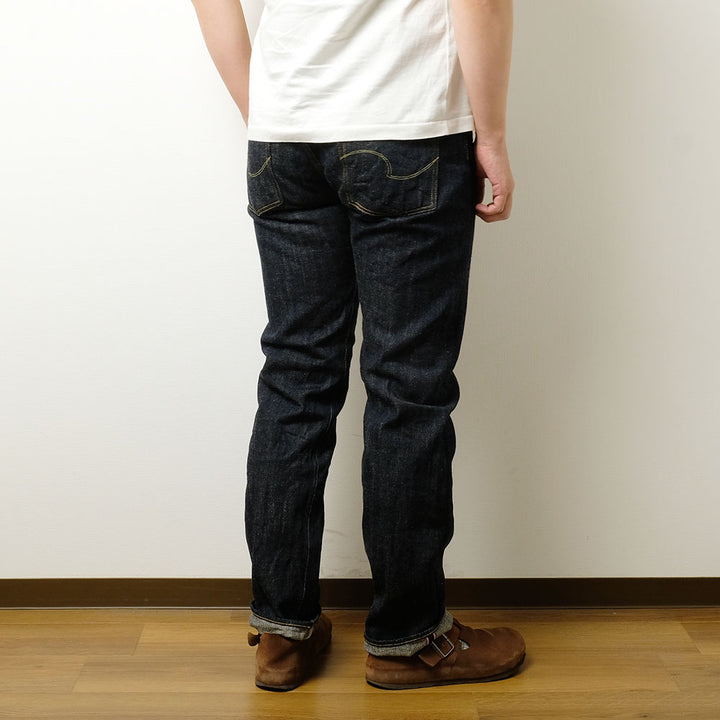 ONI DENIM<br>Semi Tight Straight 12oz Natural Indigo Denim “鬼楽II(KIRAKU-2)”<br>ONI-515