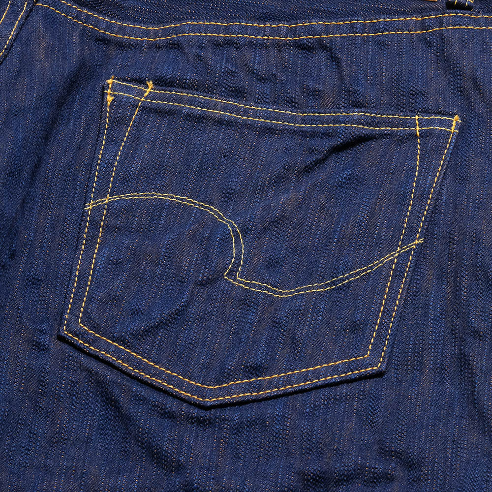 ONI DENIM - Relax Tapered 17.5oz 阿波正藍 x 柿渋 - ONI-611ASKS