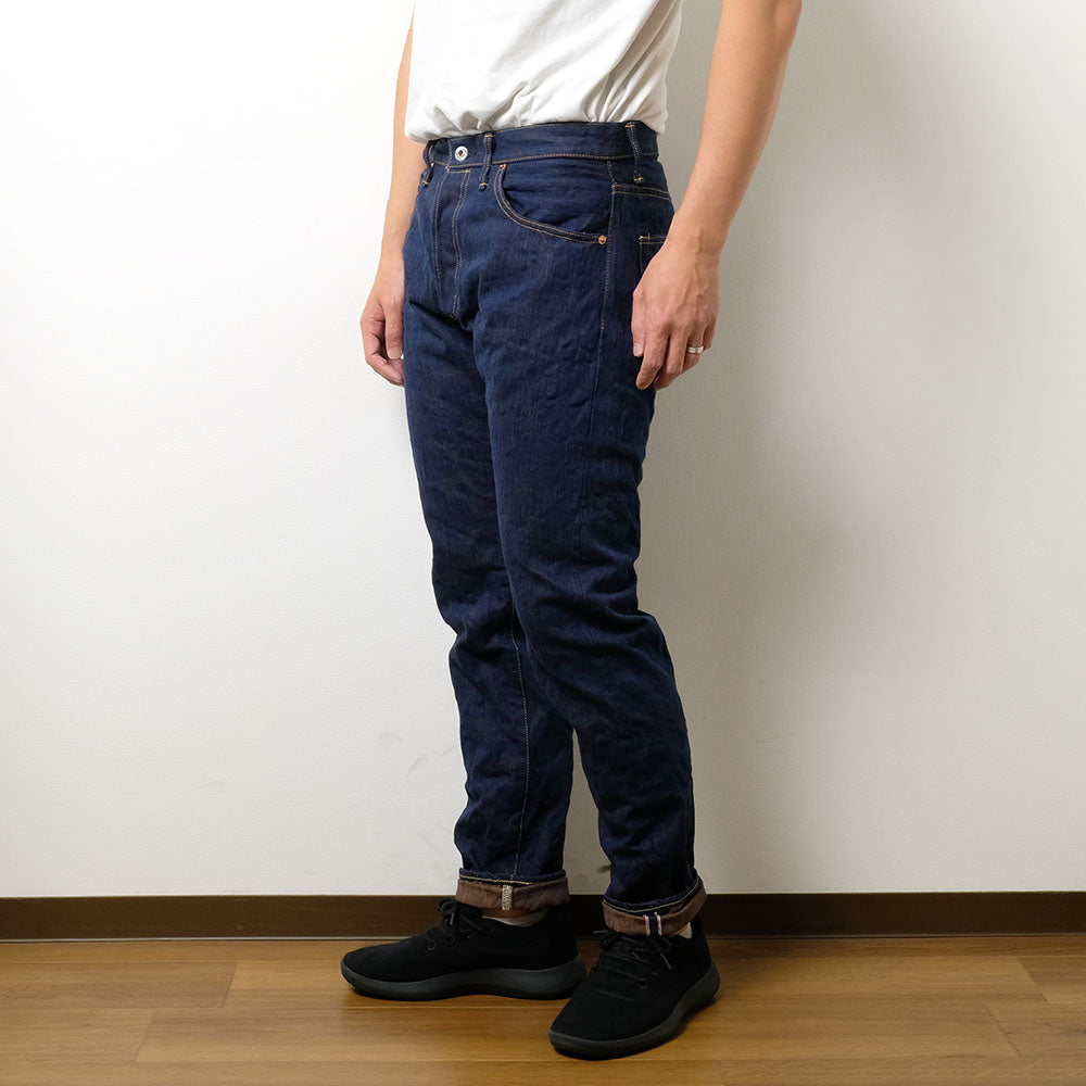 ONI DENIM - Relax Tapered 17.5oz 阿波正藍 x 柿渋 - ONI-611ASKS