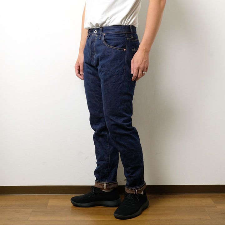 ONI DENIM - Relax Tapered 17.5oz 阿波正藍 x 柿渋 - ONI-611ASKS