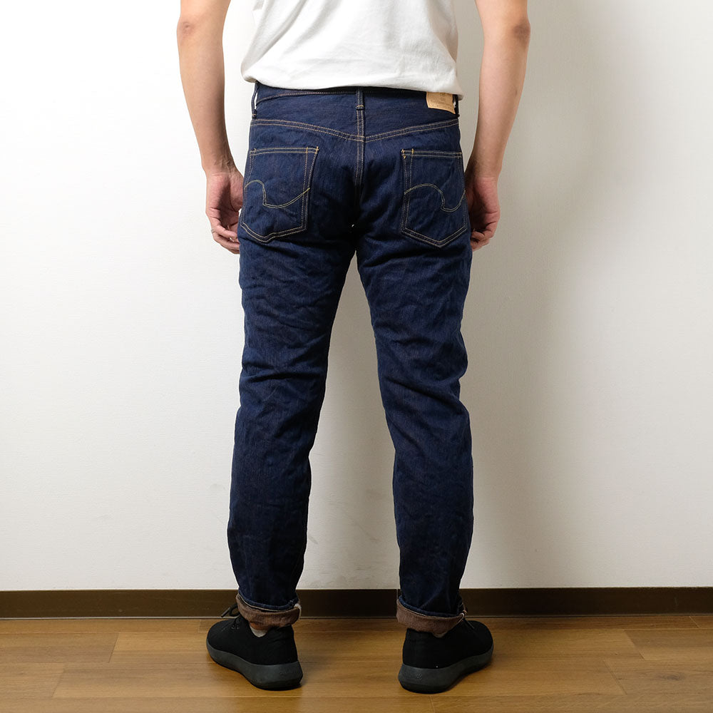 ONI DENIM - Relax Tapered 17.5oz 阿波正藍 x 柿渋 - ONI-611ASKS