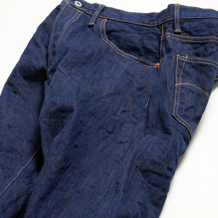 ONI DENIM - Relax Tapered 17.5oz 阿波正藍 x 柿渋 - ONI-611ASKS