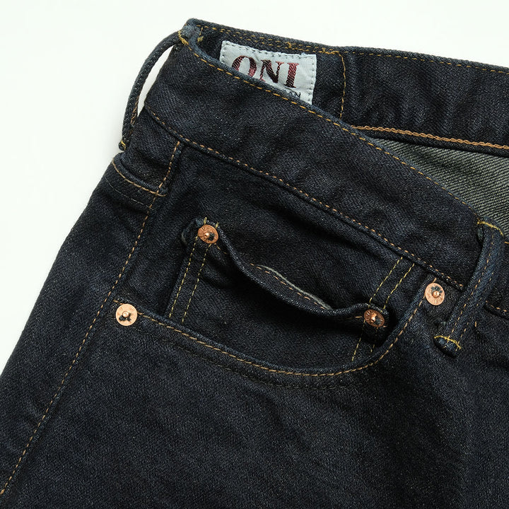 ONI DENIM<br>Relax Spike<br>15oz Strech Denim<br>Deep Gray Topping<br>ONI-665S