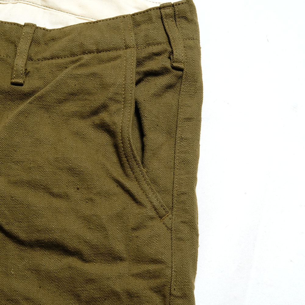 ONI DENIM - 12oz Dark-Olive Trousers - ONI-727DK