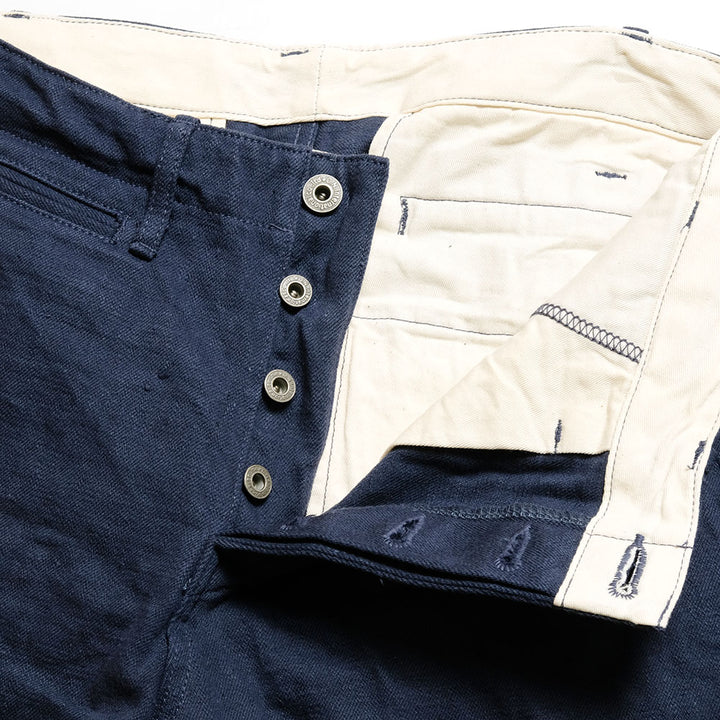ONI DENIM - 12oz French-Navy Trousers - ONI-727FR