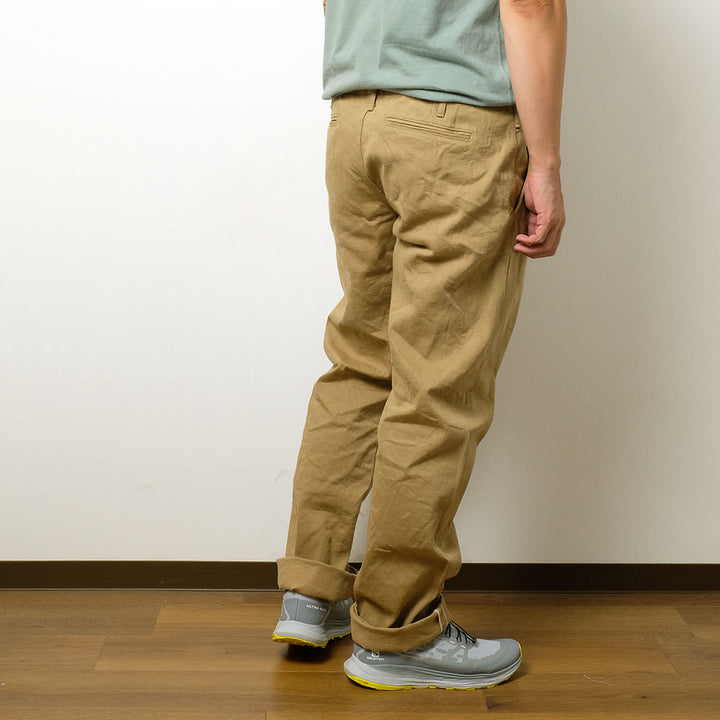 ONI DENIM - 12oz Khaki-Beige Trousers - ONI-727KH