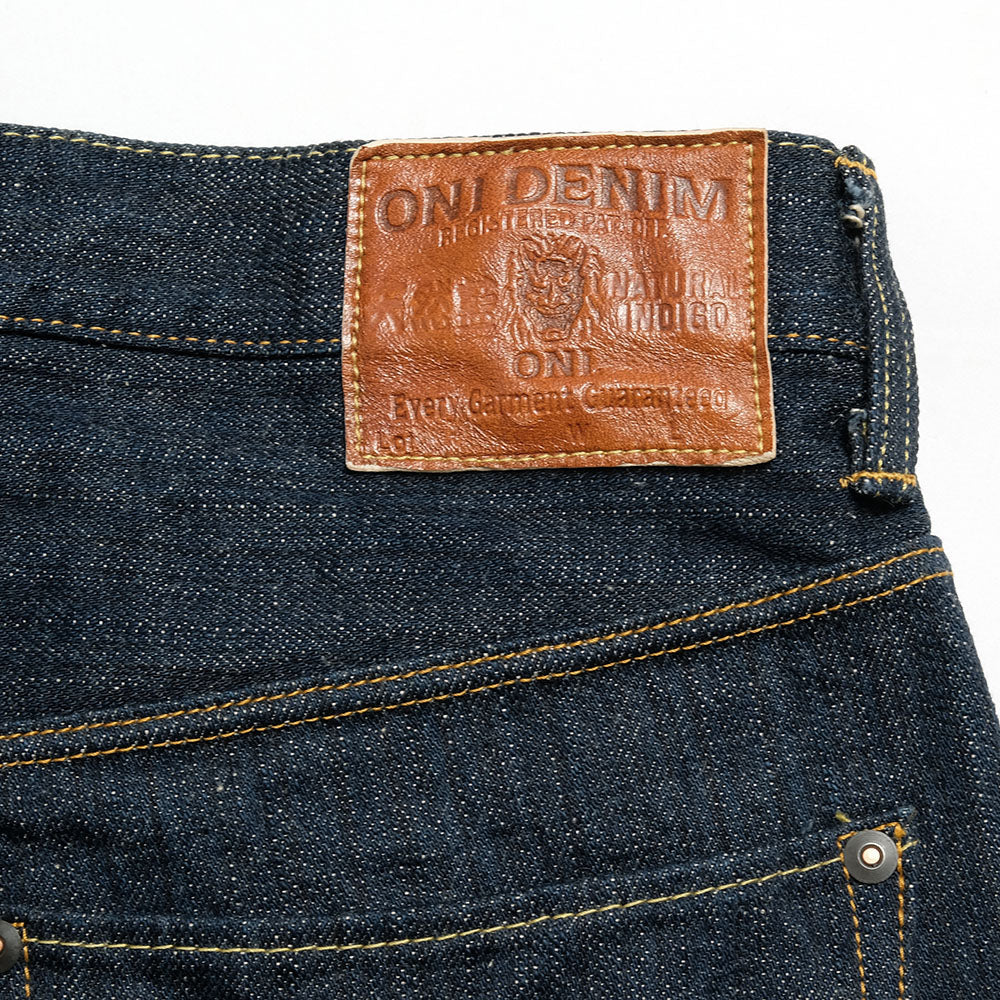 ONI DENIM<br>High-Rise Relax Tapered Semi-Handmade 16oz 天然藍 "SHM-KIWAMI"<br>ONI-920SHM
