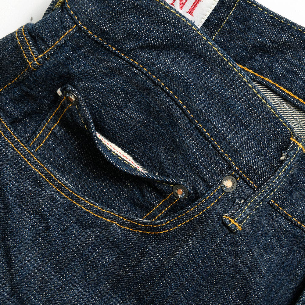 ONI DENIM<br>High-Rise Relax Tapered Semi-Handmade 16oz 天然藍 "SHM-KIWAMI"<br>ONI-920SHM