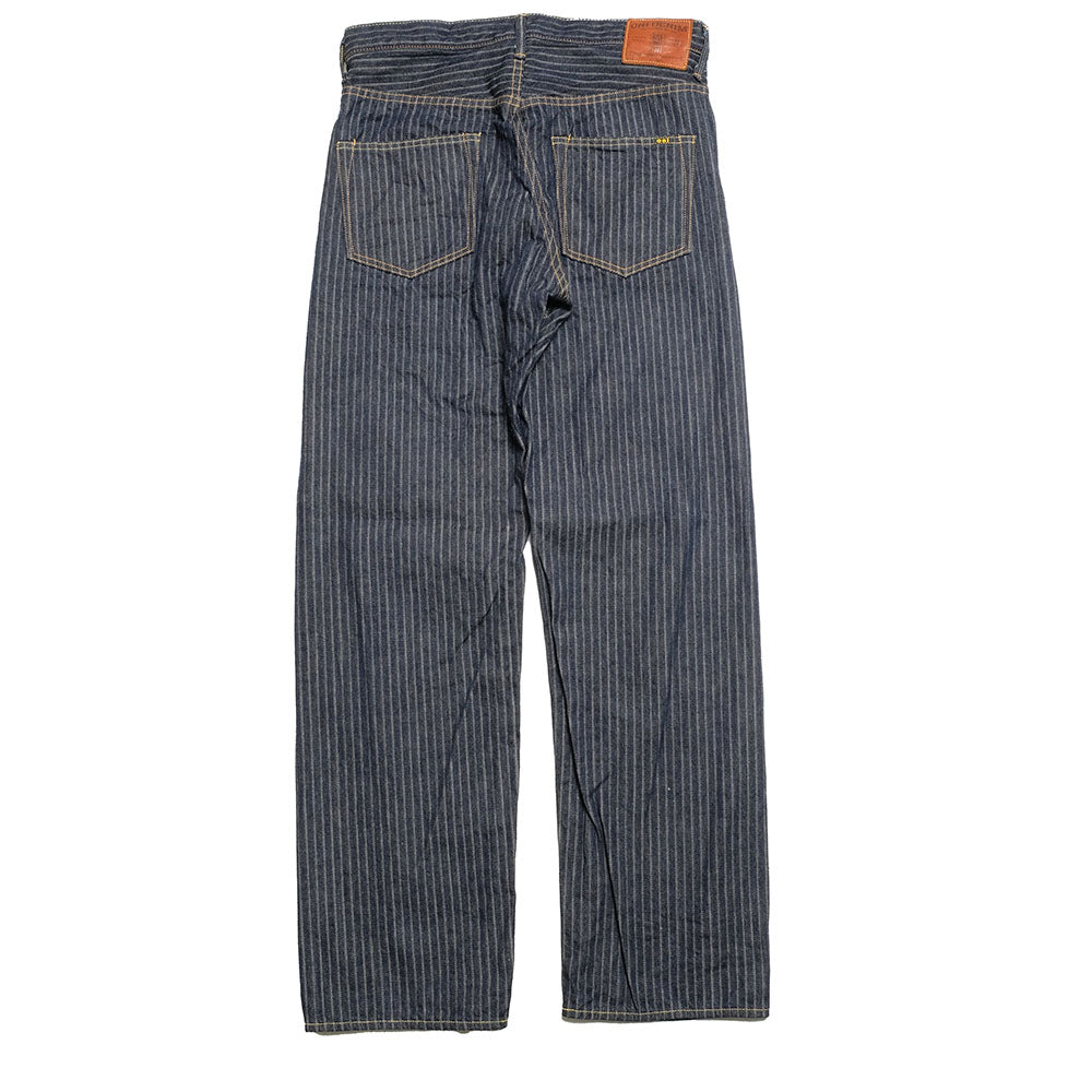 ONI DENIM - Regular Straight - Drop-Needle Stitching Jacquard Striped Denim - ONI022-HJS