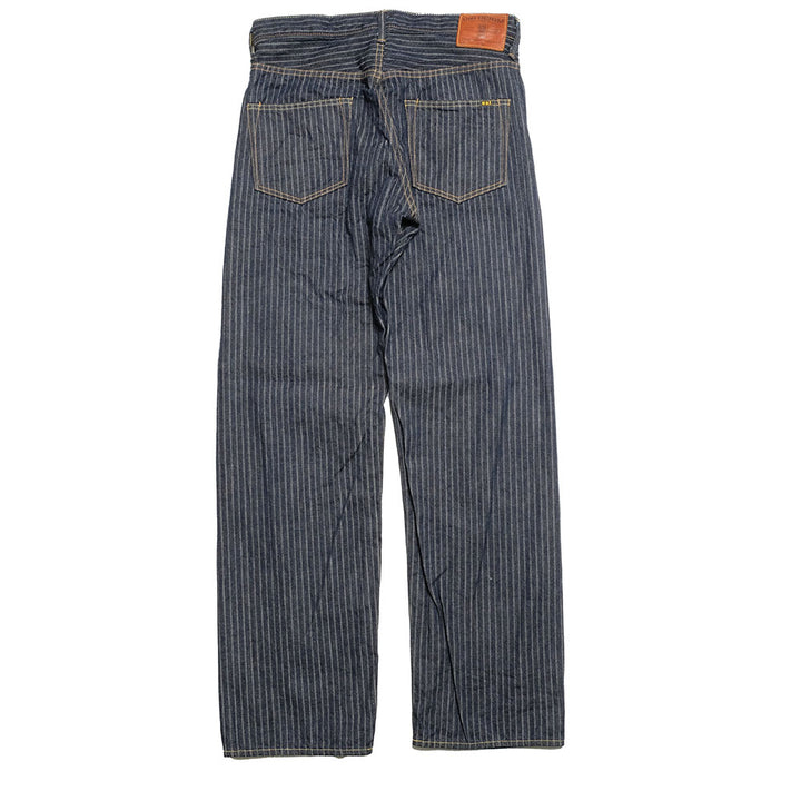 ONI DENIM - Regular Straight - Drop-Needle Stitching Jacquard Striped Denim - ONI022-HJS