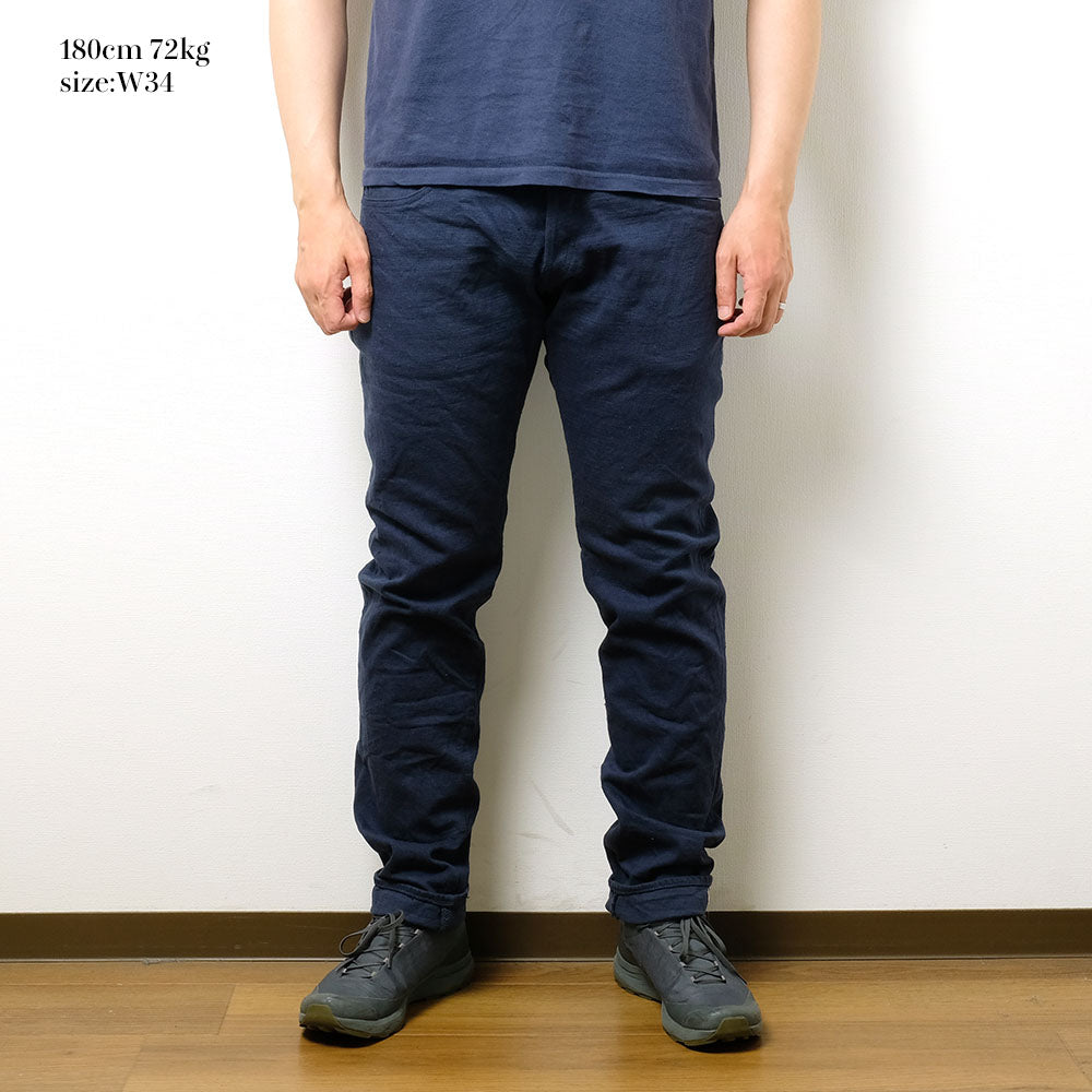 ONI DENIM - Relax Tapered 12oz Navy Warp and Welt Selvedge Denim - ONI612-NVNV