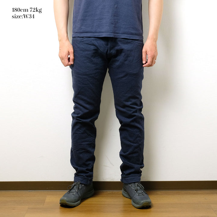 ONI DENIM - Relax Tapered 12oz Navy Warp and Welt Selvedge Denim - ONI612-NVNV