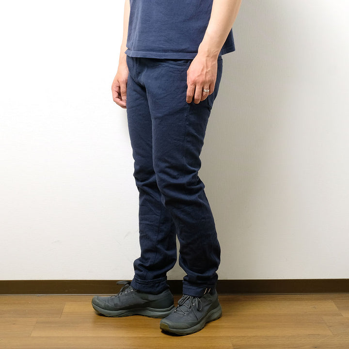 ONI DENIM - Relax Tapered 12oz Navy Warp and Weft Selvedge Denim - ONI612-NVNV