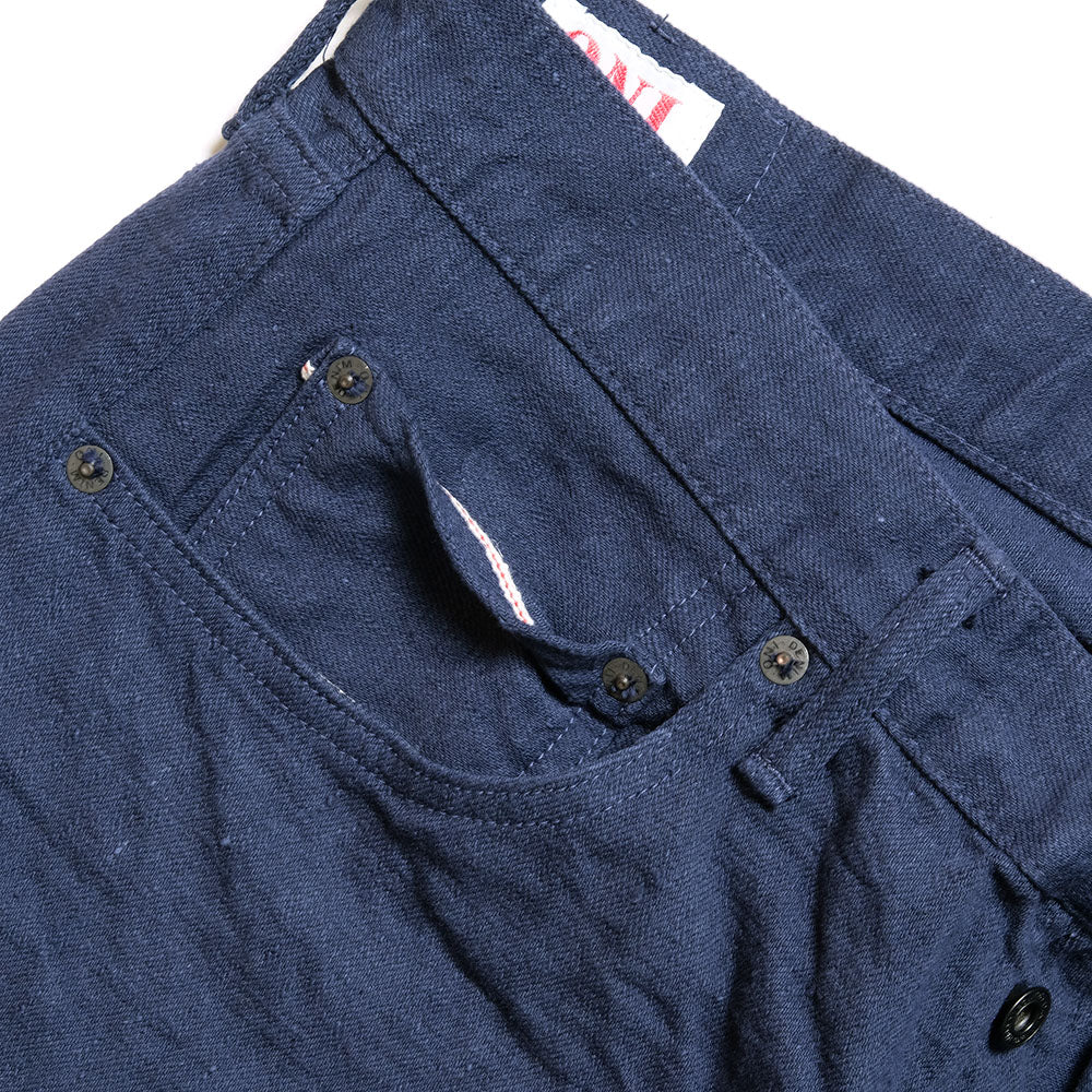 ONI DENIM - Relax Tapered 12oz Navy Warp and Welt Selvedge Denim - ONI612-NVNV