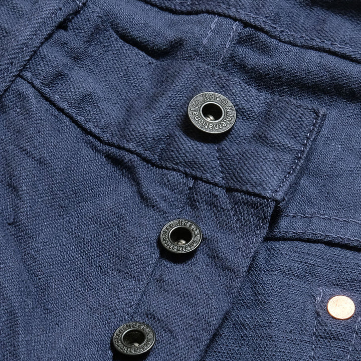 ONI DENIM - Relax Tapered 12oz Navy Warp and Weft Selvedge Denim - ONI612-NVNV