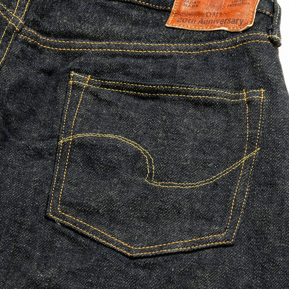 ONI DENIM 20th Anniversary Relax Tapered Weft Olive-ish Gray ONI622-20TH