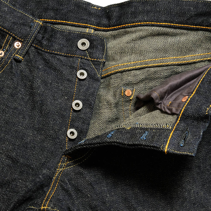 ONI DENIM 20th Anniversary Relax Tapered Weft Olive-ish Gray ONI622-20TH