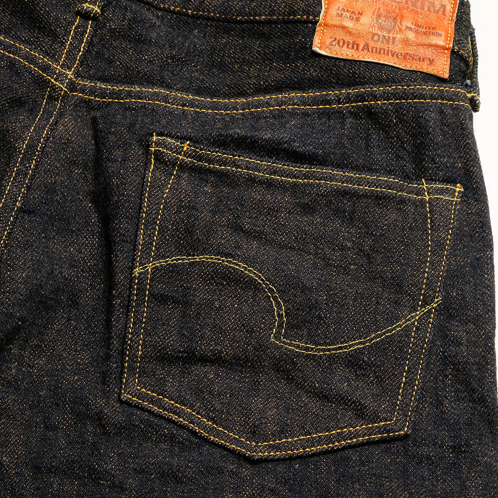 ONI DENIM 20th Anniversary Relax Tapered Weft MOCA ONI622-20TH