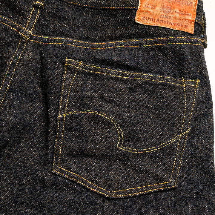 ONI DENIM 20th Anniversary Relax Tapered Weft MOCA ONI622-20TH