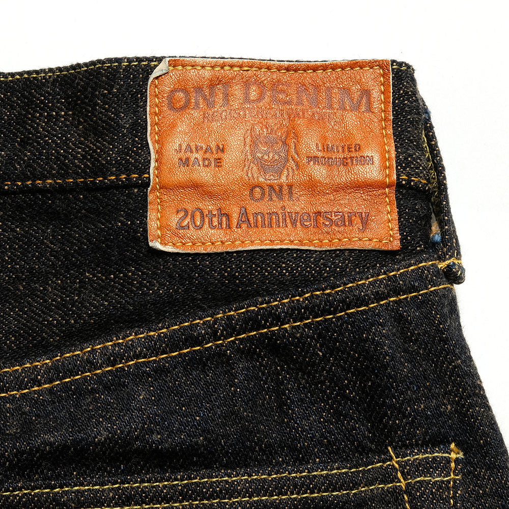 ONI DENIM 20th Anniversary Relax Tapered Weft MOCA ONI622-20TH