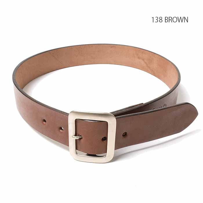 Sugar Cane Garrison Style Belt Leather Belt Bibby Simmons Belt