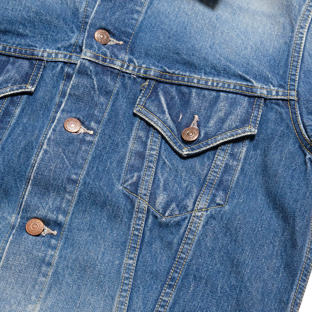 SUGAR CANE - 14oz. DENIM JACKET - 1962 AGED MODEL - SC11962SW