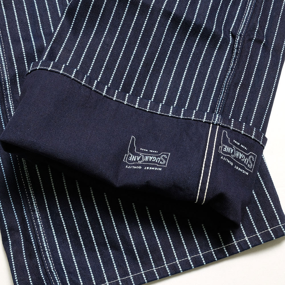Sugar Cane - 9oz. WABASH STRIPE - OVERALLS - SC41960
