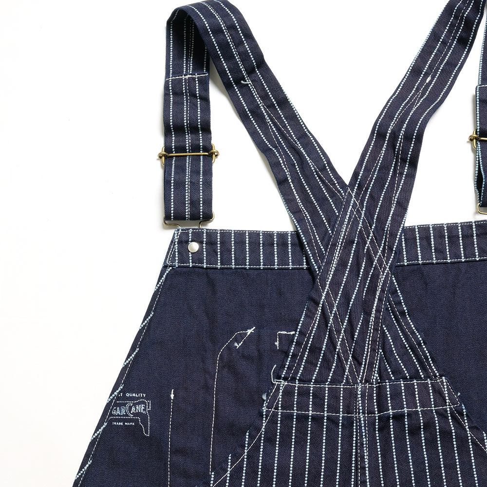 Sugar Cane - 9oz. WABASH STRIPE - OVERALLS - SC41960