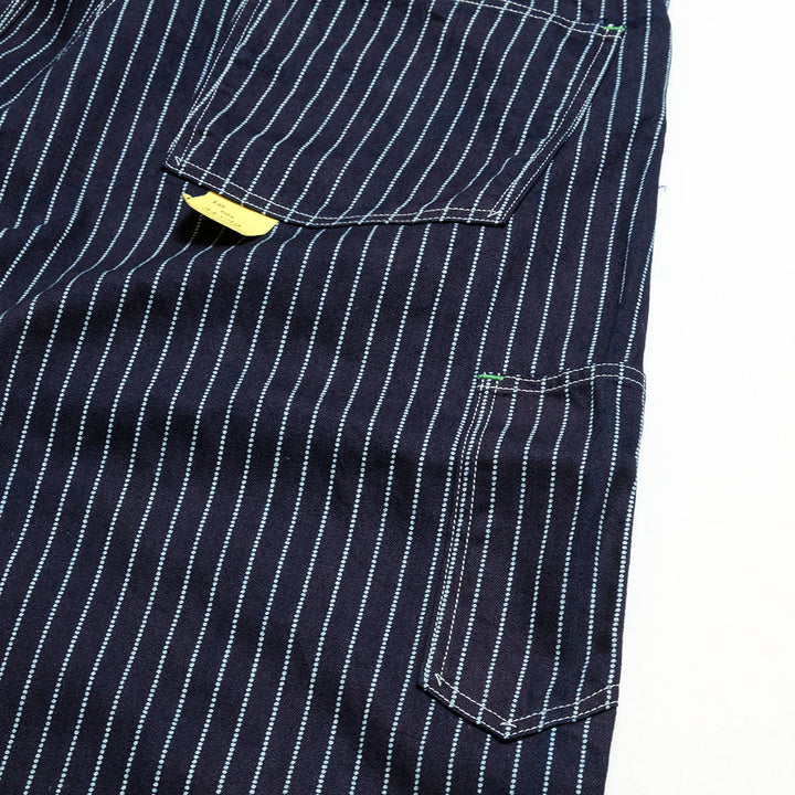 Sugar Cane - 9oz. WABASH STRIPE - OVERALLS - SC41960