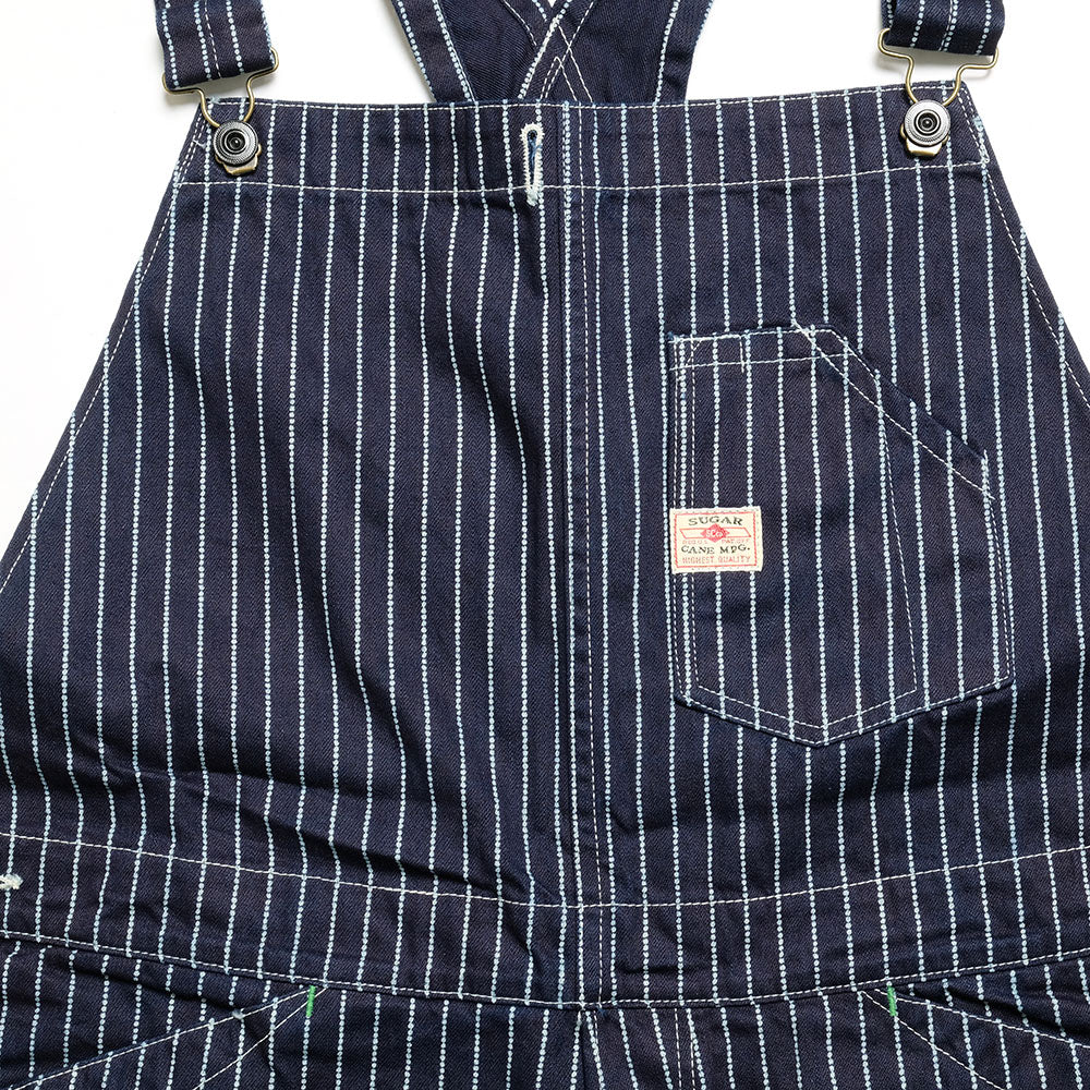 Sugar Cane - 9oz. WABASH STRIPE - OVERALLS - SC41960