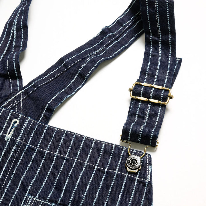 Sugar Cane - 9oz. WABASH STRIPE - OVERALLS - SC41960