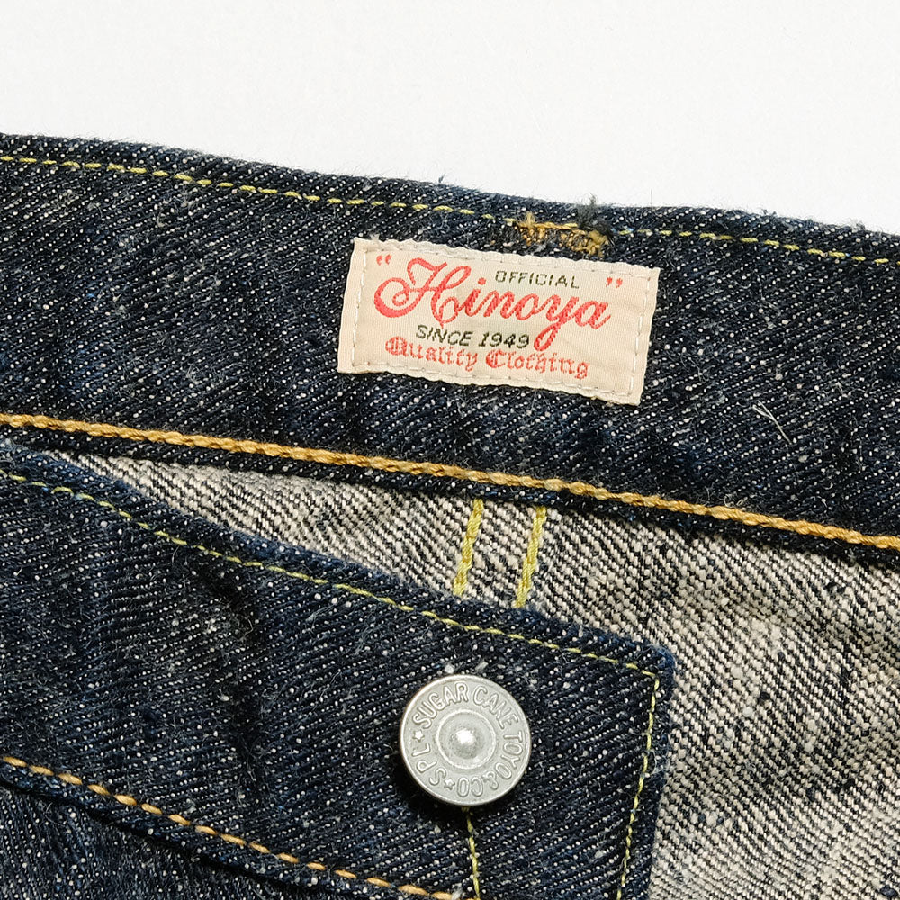 SUGAR CANE - HINOYA EXCLUSIVE - 14oz. Ryukyu indigo-blend Left-Twill sugar cane DENIM Slim-Fit - SC42021HY