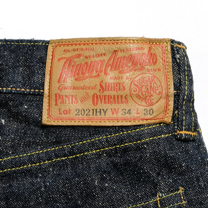 SUGAR CANE - HINOYA EXCLUSIVE - 14oz. 琉球藍混左綾砂糖黍DENIM 2021 MODEL - SC42021HY