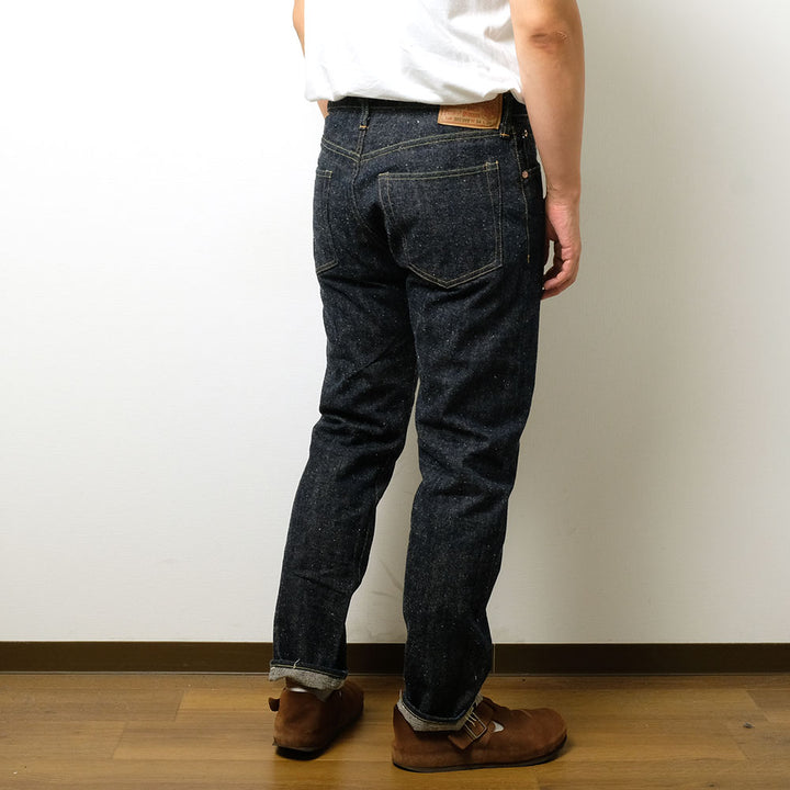 SUGAR CANE - HINOYA EXCLUSIVE - 14oz. Ryukyu indigo-blend Left-Twill sugar cane DENIM Slim-Fit - SC42021HY