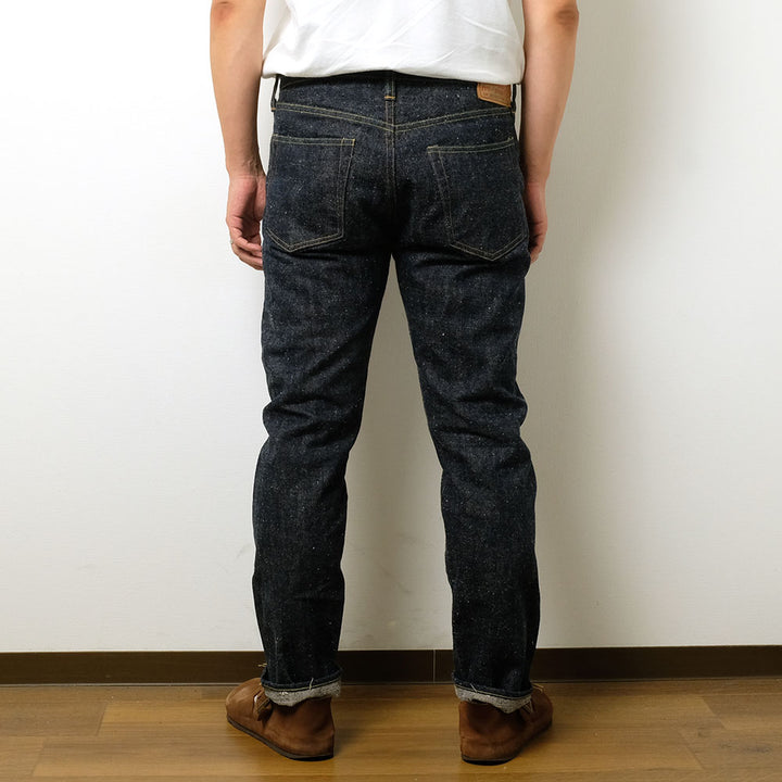 SUGAR CANE - HINOYA EXCLUSIVE - 14oz. Ryukyu indigo-blend Left-Twill sugar cane DENIM Slim-Fit - SC42021HY