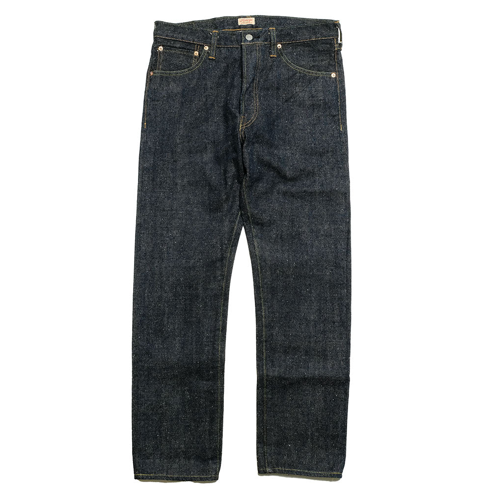 SUGAR CANE - HINOYA EXCLUSIVE - 14oz. Ryukyu indigo-blend Left-Twill sugar cane DENIM Slim-Fit - SC42021HY