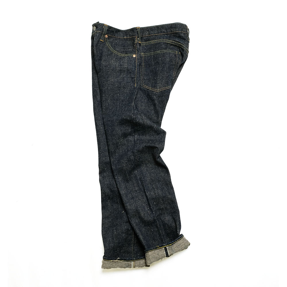 SUGAR CANE - HINOYA EXCLUSIVE - 14oz. Ryukyu indigo-blend Left-Twill sugar cane DENIM Slim-Fit - SC42021HY
