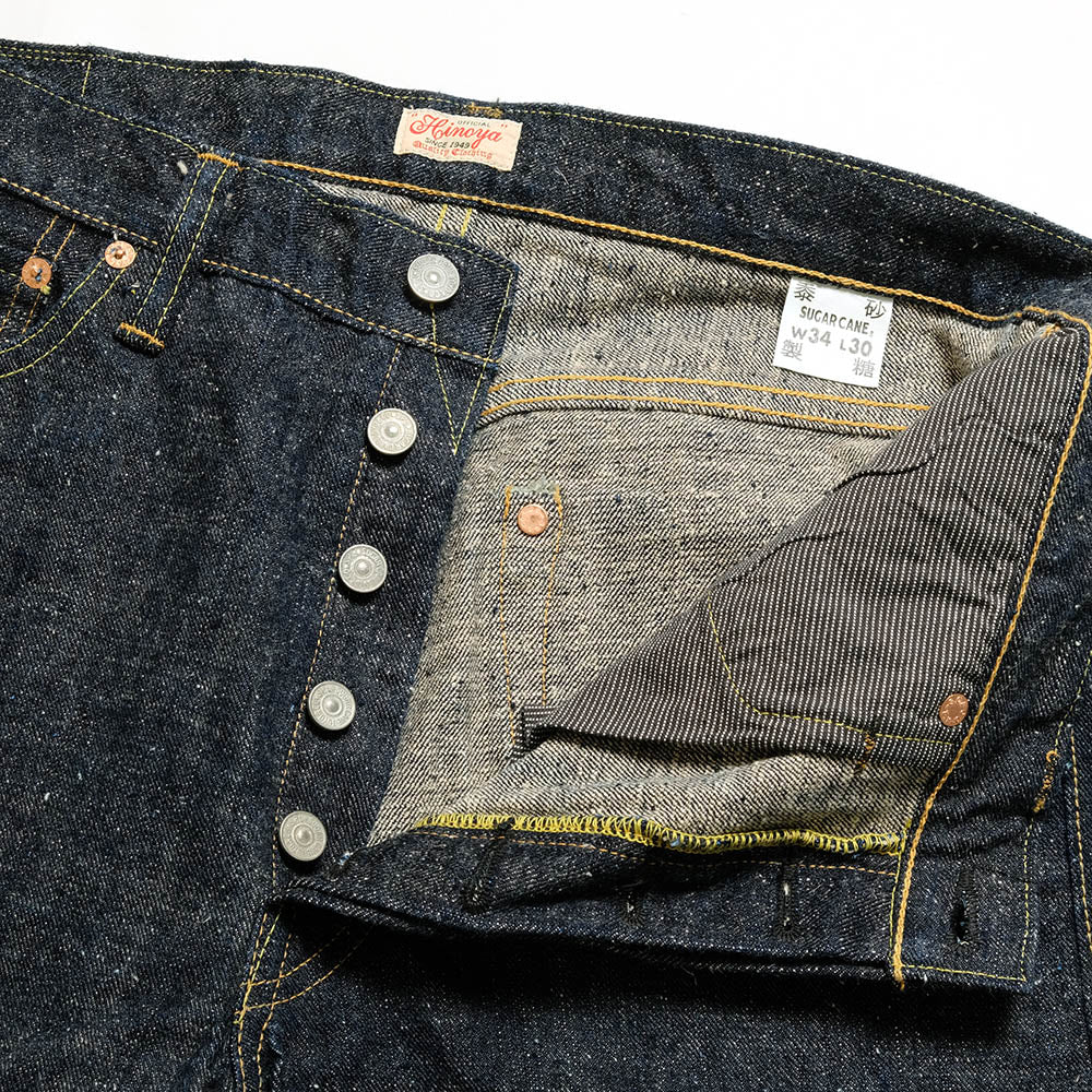 SUGAR CANE - HINOYA EXCLUSIVE - 14oz. 琉球藍混左綾砂糖黍DENIM 2021 MODEL - SC42021HY