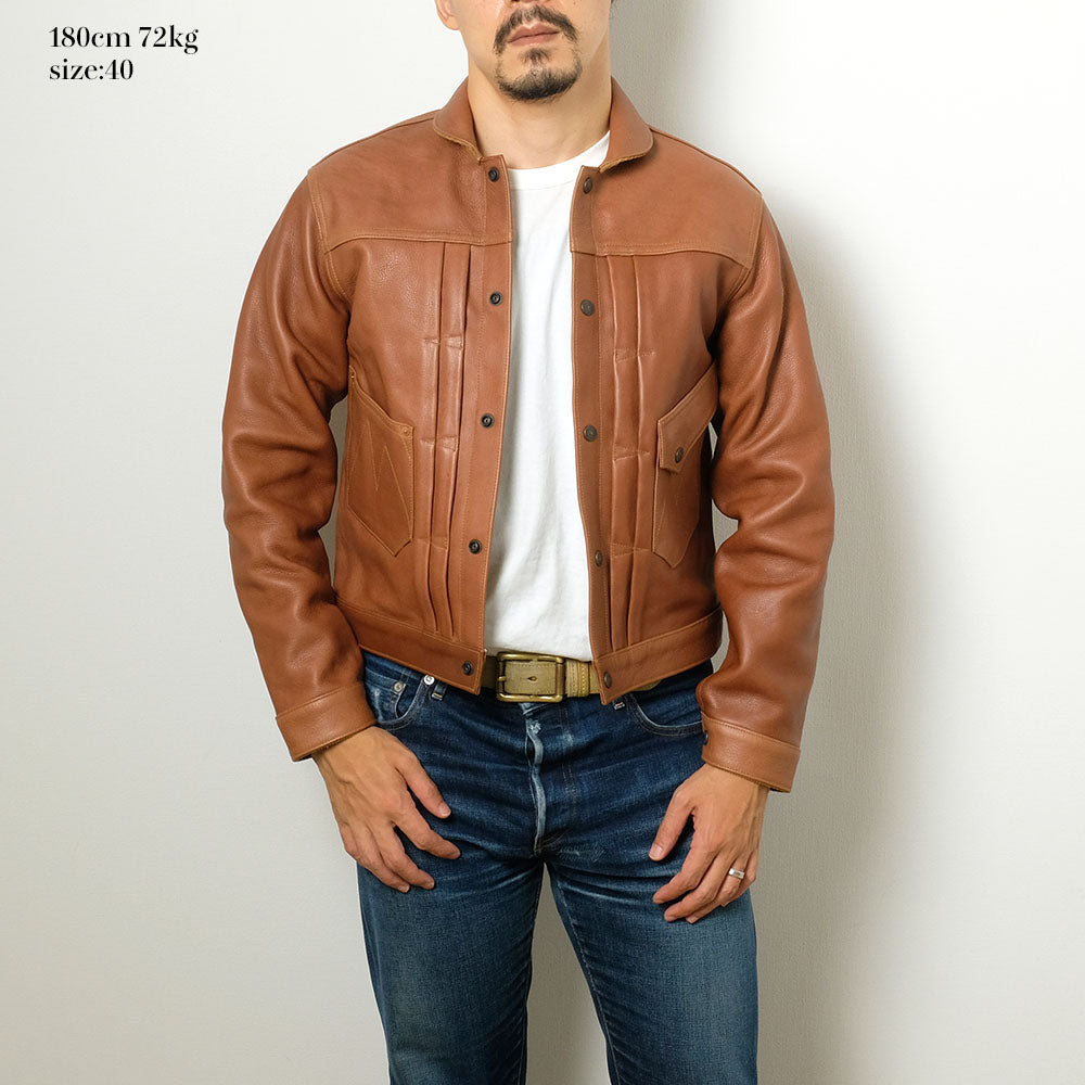 SUGAR CANE - Mister Freedom - HOOPER COLLECTION - RANCH BLOUSE - BISON - SC80624