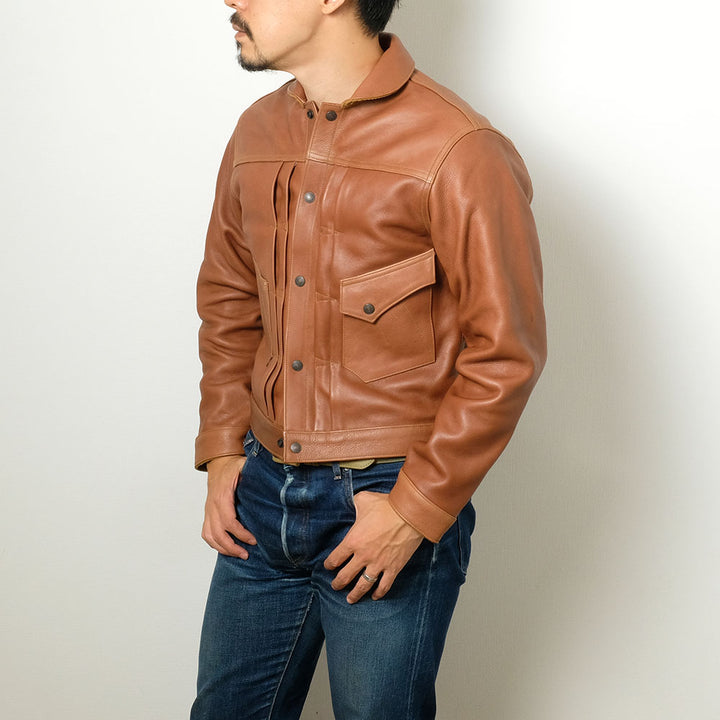 SUGAR CANE - Mister Freedom - HOOPER COLLECTION - RANCH BLOUSE - BISON - SC80624