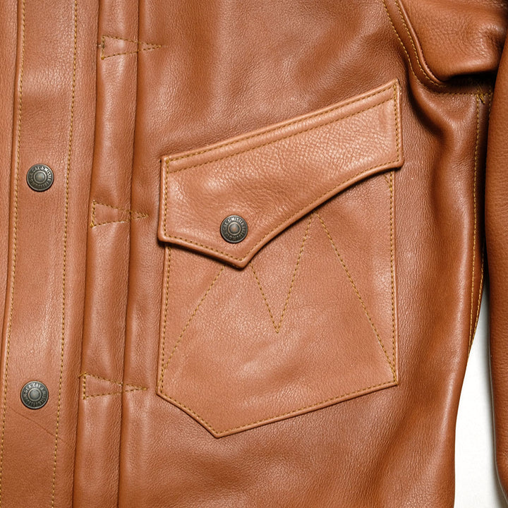 SUGAR CANE - Mister Freedom - HOOPER COLLECTION - RANCH BLOUSE - BISON - SC80624