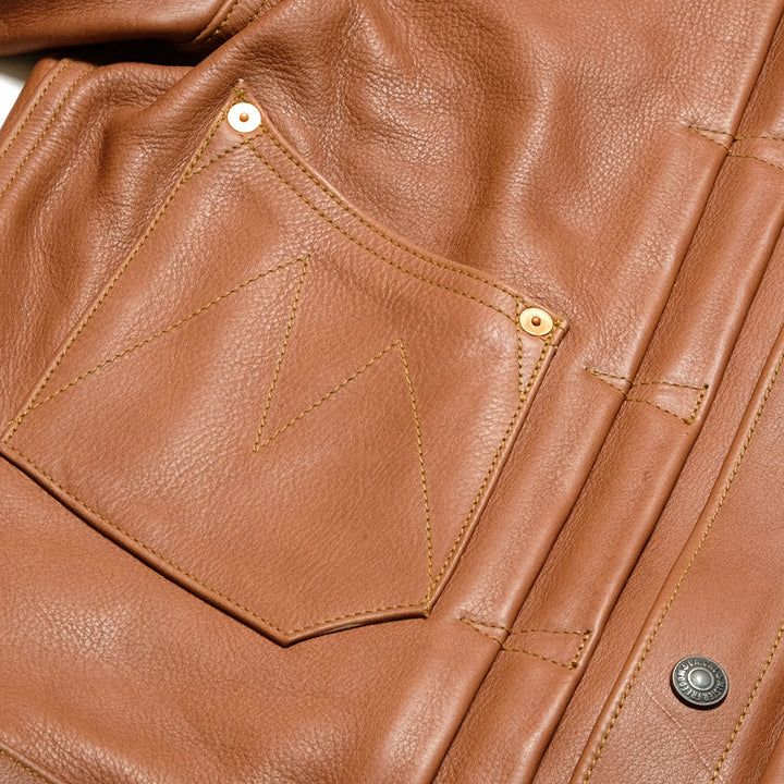 SUGAR CANE - Mister Freedom - HOOPER COLLECTION - RANCH BLOUSE - BISON - SC80624