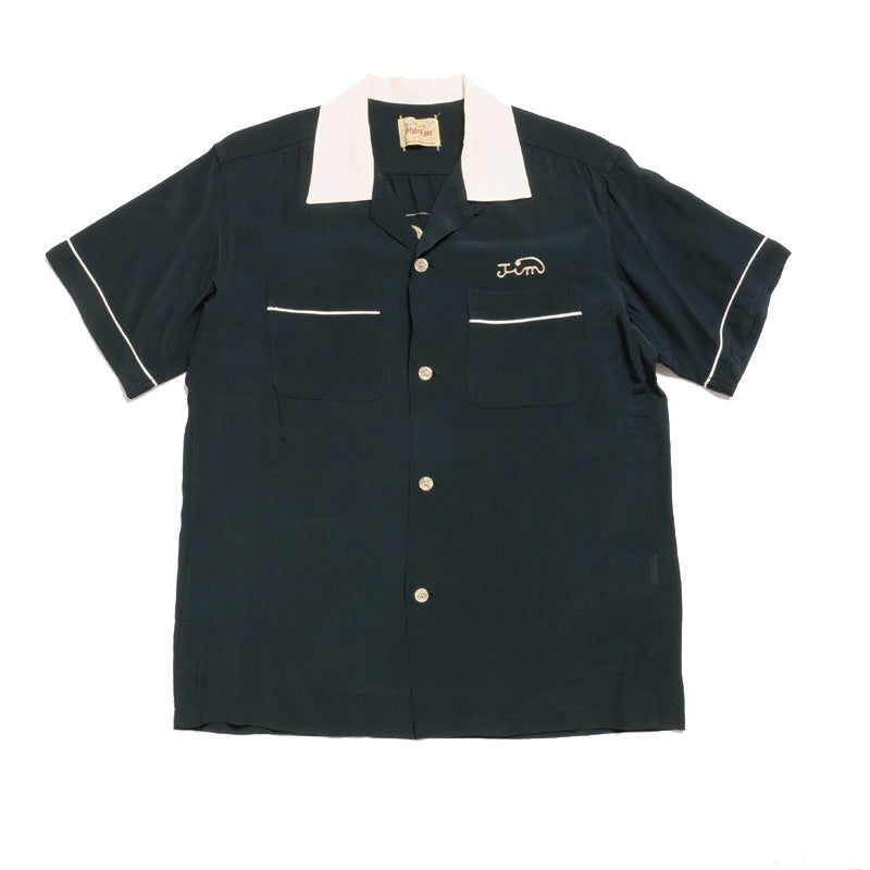 STYLE EYES S/S RAYON BOWLING SHIRT "KING'S 5"